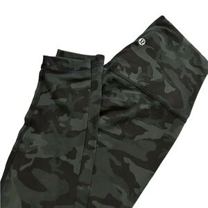Camo Lulu Lemon Pants